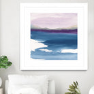 Plum Glow by Chris Paschke on GIANT ART - blue abstract