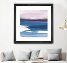 Plum Glow by Chris Paschke on GIANT ART - blue abstract