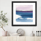 Plum Glow by Chris Paschke on GIANT ART - blue abstract