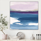 Plum Glow by Chris Paschke on GIANT ART - blue abstract