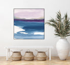 Plum Glow by Chris Paschke on GIANT ART - blue abstract