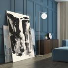 Sumi Waterfall View IV by Chris Paschke on GIANT ART - grey landscape