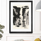 Sumi Waterfall View IV by Chris Paschke on GIANT ART - grey landscape