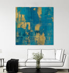 Northern Lights Crop by Melissa Averinos on GIANT ART - yellow abstract