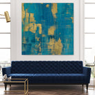 Northern Lights Crop by Melissa Averinos on GIANT ART - yellow abstract