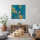 Northern Lights Crop by Melissa Averinos on GIANT ART - yellow abstract