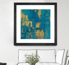 Northern Lights Crop by Melissa Averinos on GIANT ART - yellow abstract