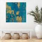 Northern Lights Crop by Melissa Averinos on GIANT ART - yellow abstract