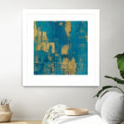 Northern Lights Crop by Melissa Averinos on GIANT ART - yellow abstract
