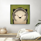 Baby Hedgehog by Ryan Fowler on GIANT ART - beige animals