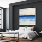 True Blue Ocean I by Julia Purinton on GIANT ART - white sea scene