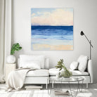 True Blue Ocean I by Julia Purinton on GIANT ART - white sea scene