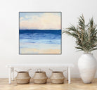 True Blue Ocean I by Julia Purinton on GIANT ART - white sea scene