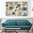 Flowers and Fragments by Silvia Vassileva on GIANT ART - orange floral