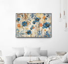 Flowers and Fragments by Silvia Vassileva on GIANT ART - orange floral