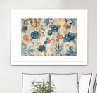 Flowers and Fragments by Silvia Vassileva on GIANT ART - orange floral