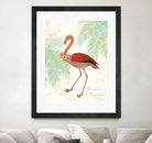 Flamingo Tropicale II by Sue Schlabach on GIANT ART - green tropical