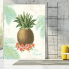 Flamingo Tropicale IV by Sue Schlabach on GIANT ART - brown tropical