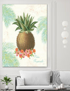 Flamingo Tropicale IV by Sue Schlabach on GIANT ART - brown tropical