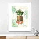 Flamingo Tropicale IV by Sue Schlabach on GIANT ART - brown tropical