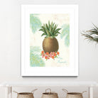 Flamingo Tropicale IV by Sue Schlabach on GIANT ART - brown tropical