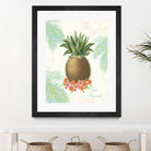 Flamingo Tropicale IV by Sue Schlabach on GIANT ART - brown tropical