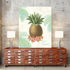 Flamingo Tropicale IV by Sue Schlabach on GIANT ART - brown tropical