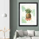 Flamingo Tropicale IV by Sue Schlabach on GIANT ART - brown tropical