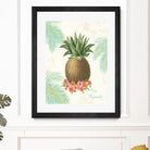 Flamingo Tropicale IV by Sue Schlabach on GIANT ART - brown tropical