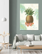 Flamingo Tropicale IV by Sue Schlabach on GIANT ART - brown tropical