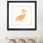 Flamingo Tropicale IX by Carol Rowan on GIANT ART - beige tropical