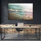 First Light II by Elizabeth Urquhart on GIANT ART - brown sea scene