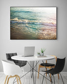 First Light II by Elizabeth Urquhart on GIANT ART - brown sea scene