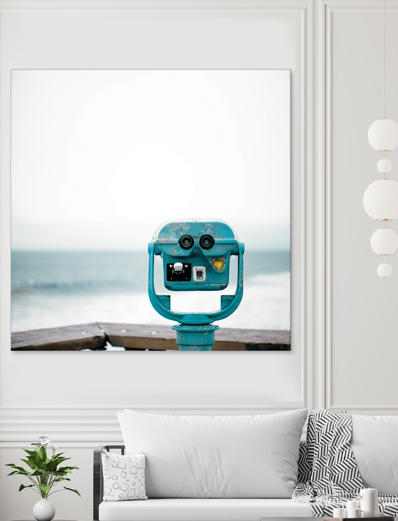 Pacific Cool I by Elizabeth Urquhart on GIANT ART - white sea scene