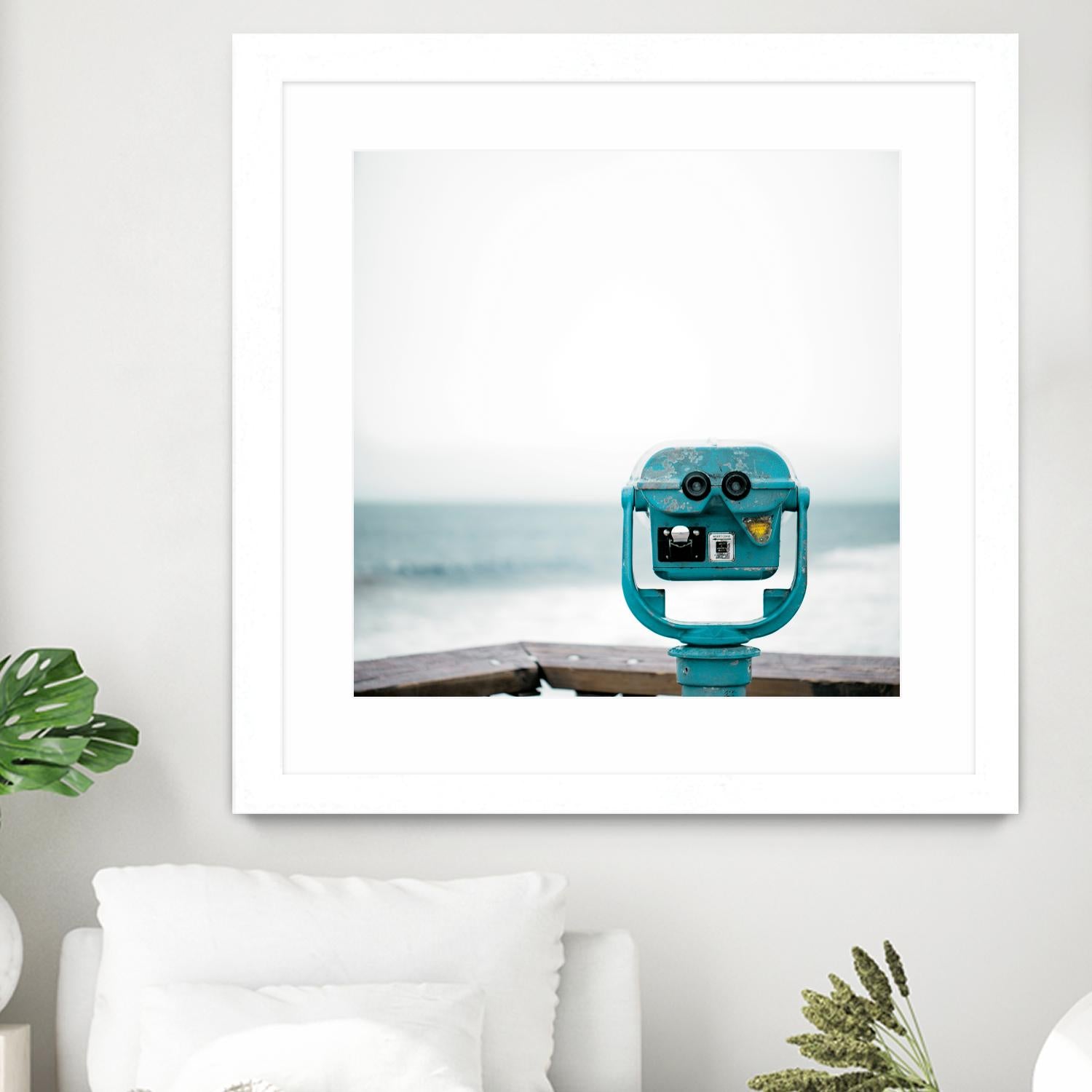 Pacific Cool I by Elizabeth Urquhart on GIANT ART - white sea scene