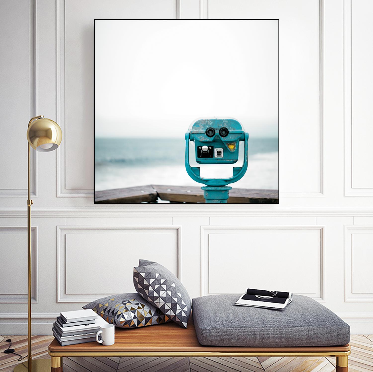 Pacific Cool I by Elizabeth Urquhart on GIANT ART - white sea scene