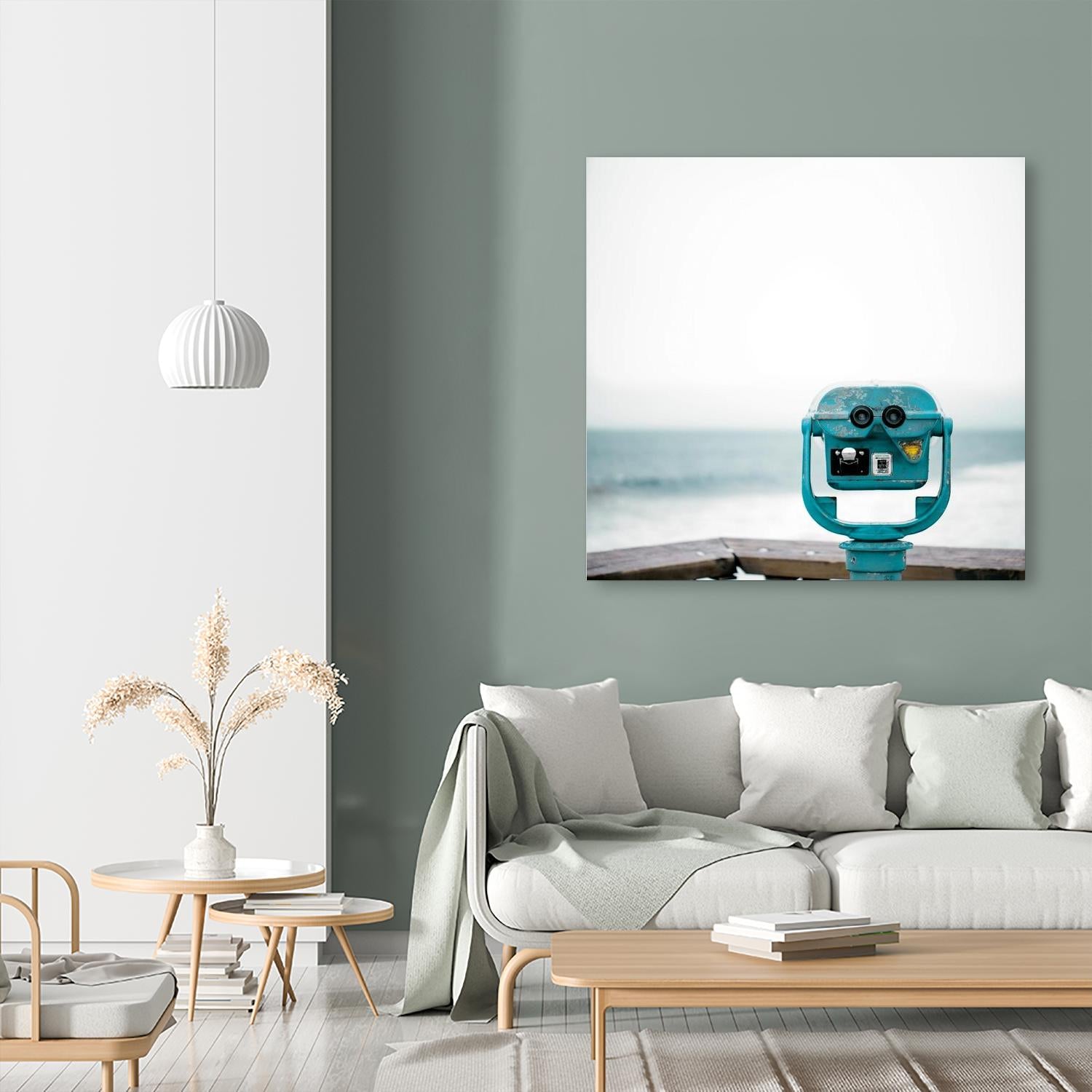 Pacific Cool I by Elizabeth Urquhart on GIANT ART - white sea scene