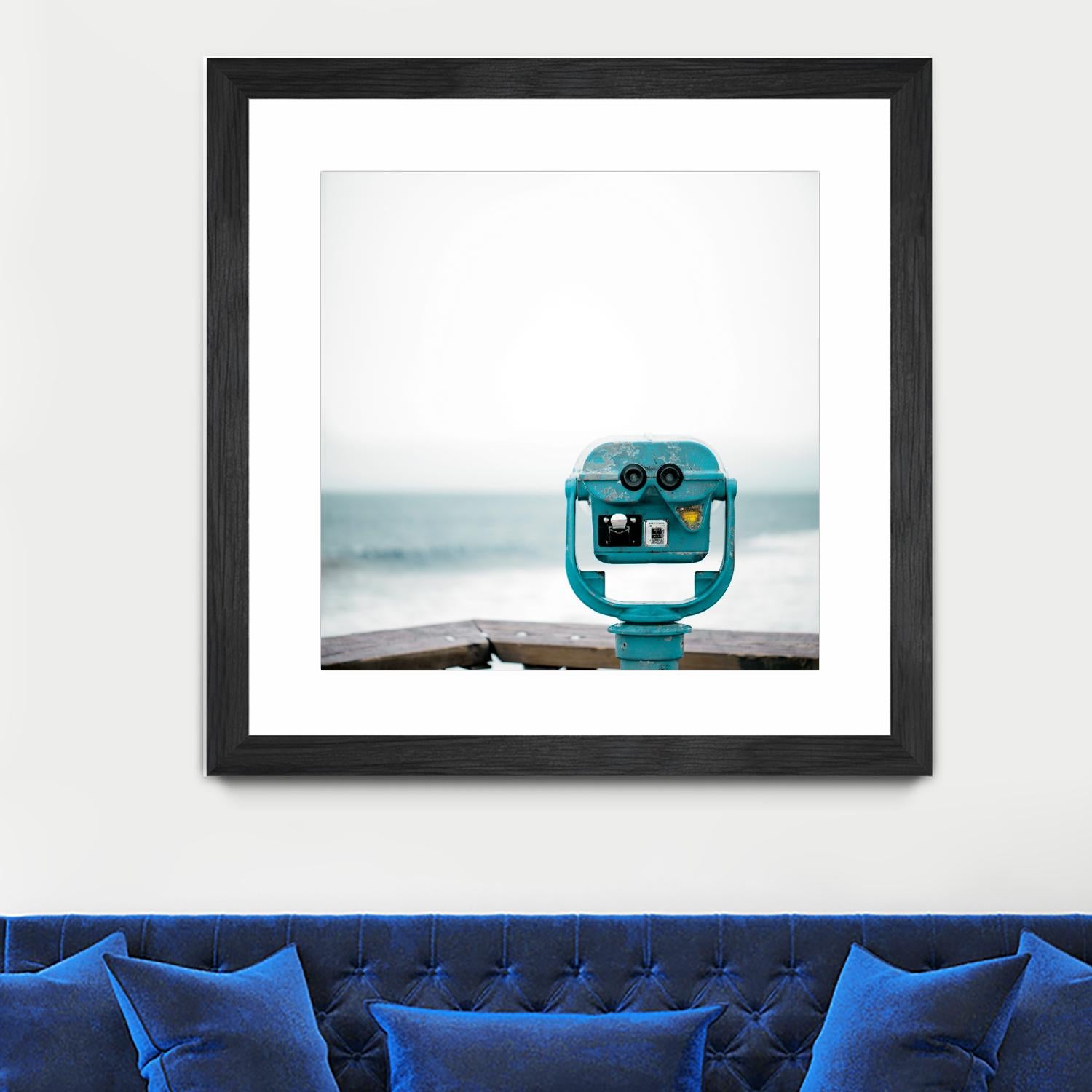 Pacific Cool I by Elizabeth Urquhart on GIANT ART - white sea scene