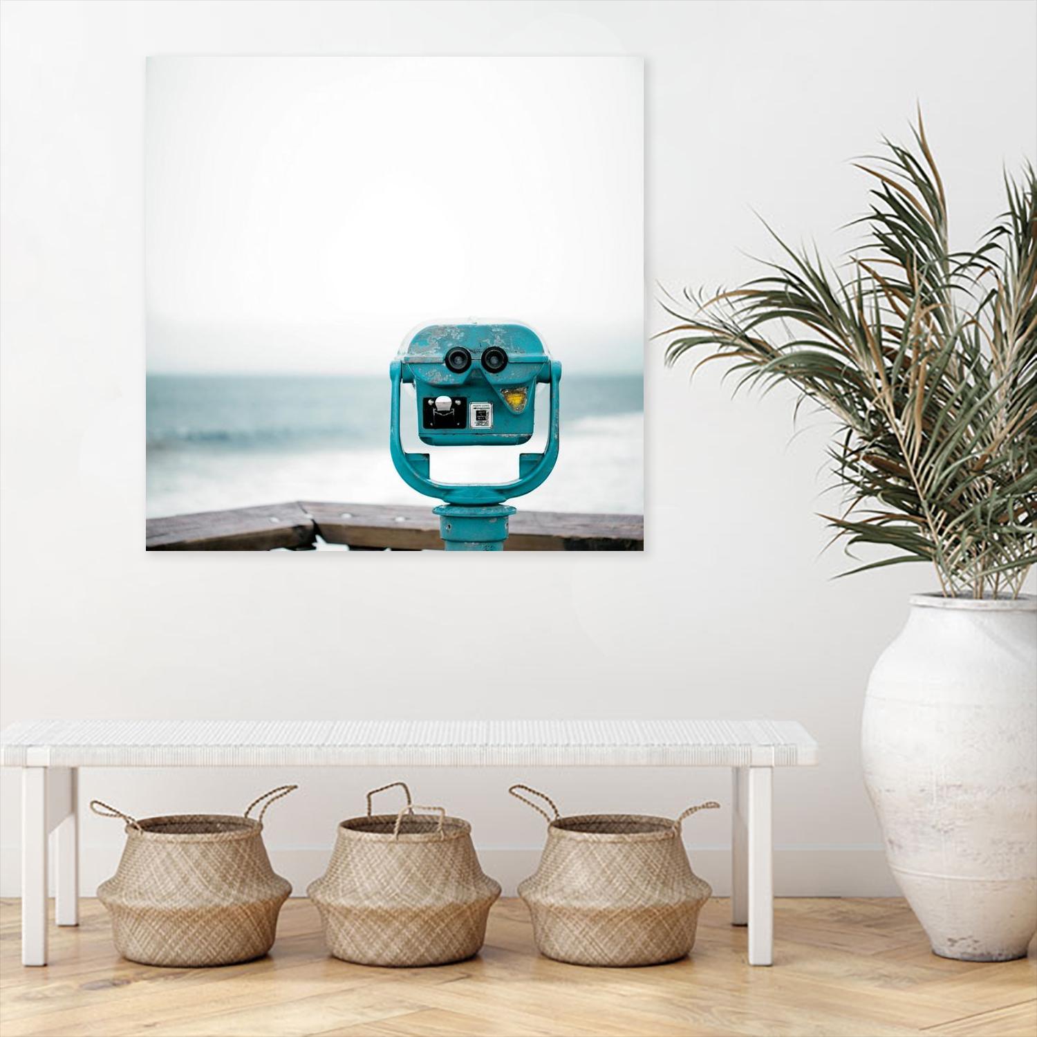 Pacific Cool I by Elizabeth Urquhart on GIANT ART - white sea scene