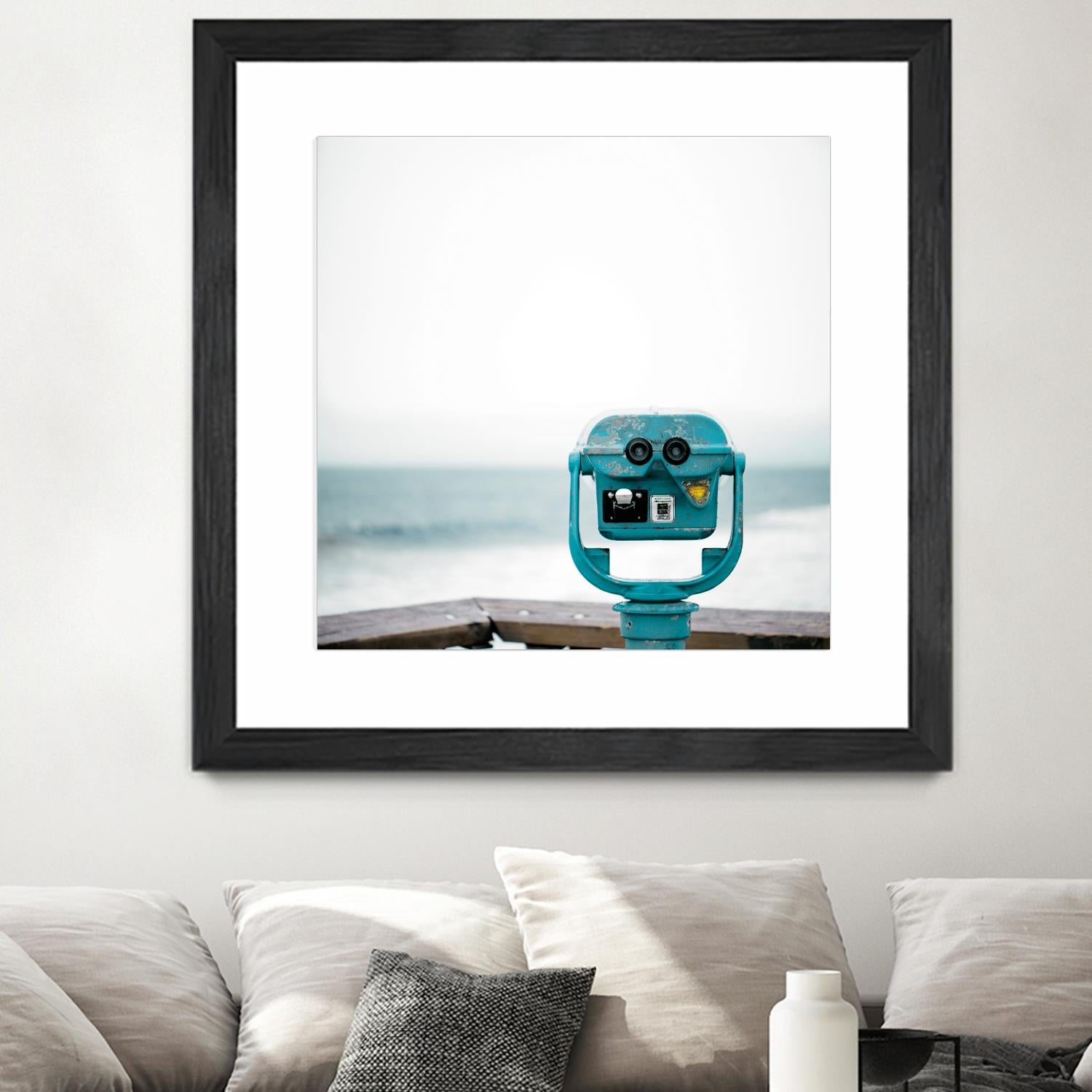 Pacific Cool I by Elizabeth Urquhart on GIANT ART - white sea scene