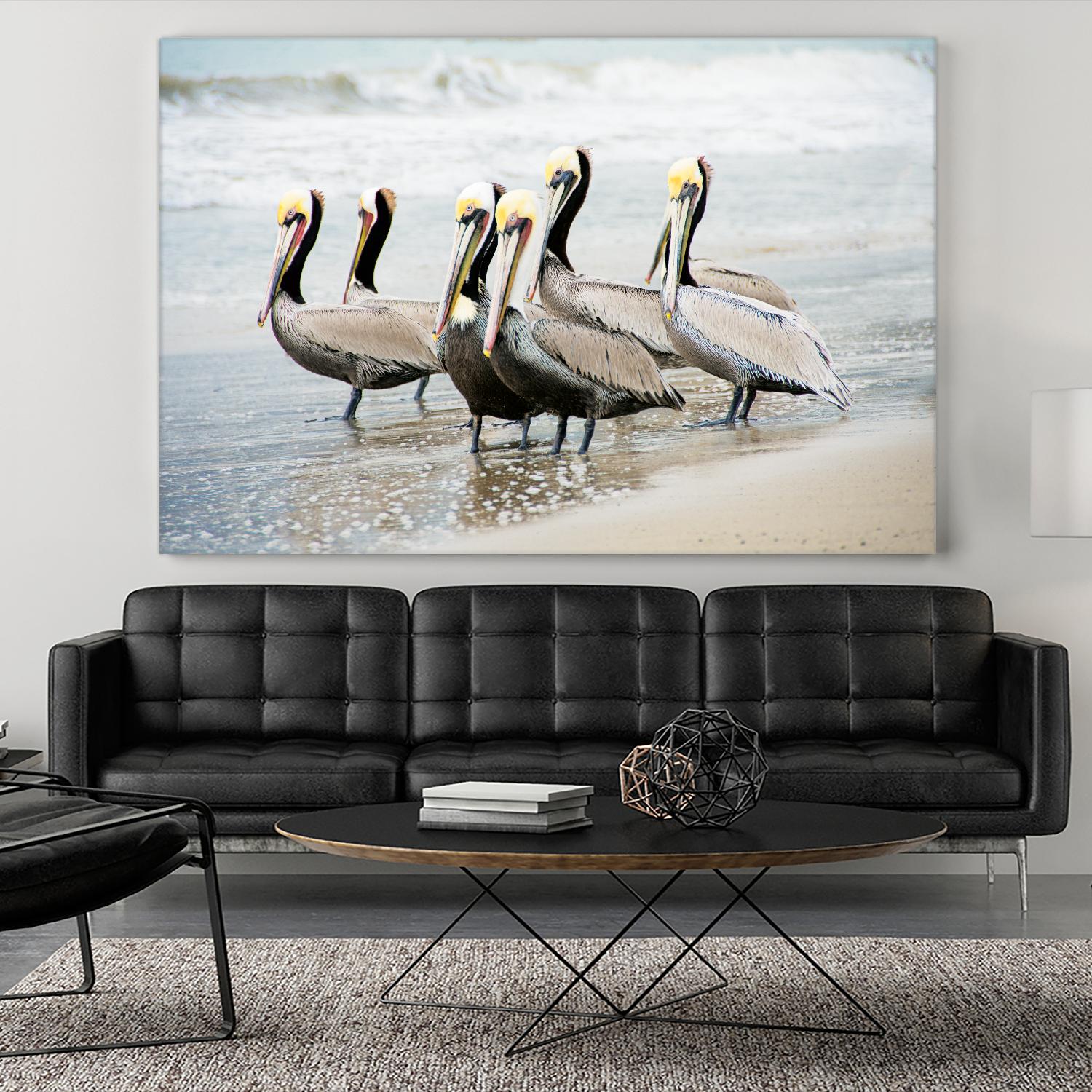 Pacific Cool IV Crop by Elizabeth Urquhart on GIANT ART - grey animals