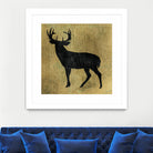 Golden Lodge I by James Wiens on GIANT ART - black animals