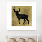 Golden Lodge I by James Wiens on GIANT ART - black animals