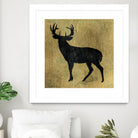Golden Lodge I by James Wiens on GIANT ART - black animals
