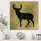 Golden Lodge I by James Wiens on GIANT ART - black animals