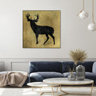 Golden Lodge I by James Wiens on GIANT ART - black animals