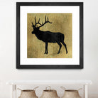 Golden Lodge IV by James Wiens on GIANT ART - black animals