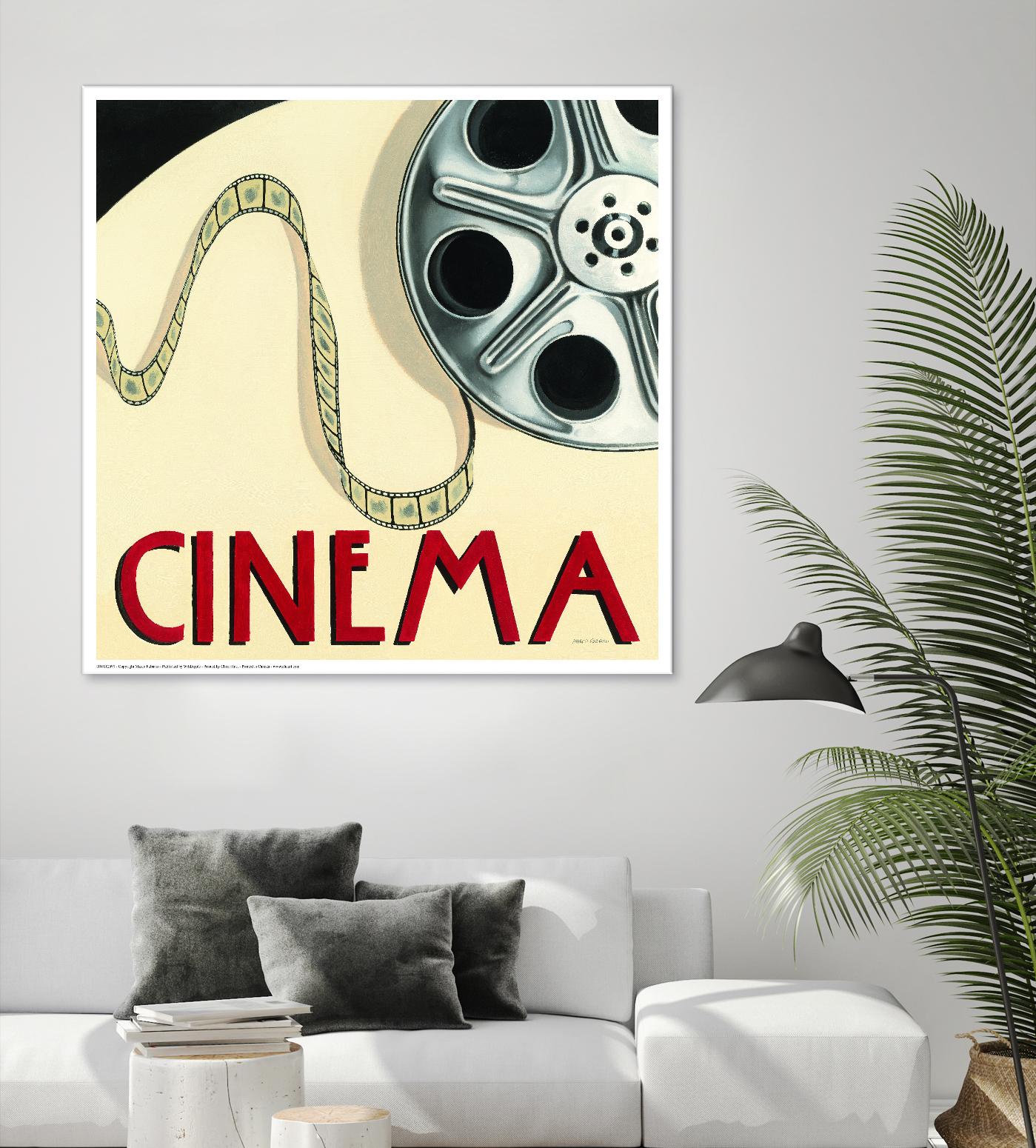 Cinema by Marco Fabiano on GIANT ART - white leisure