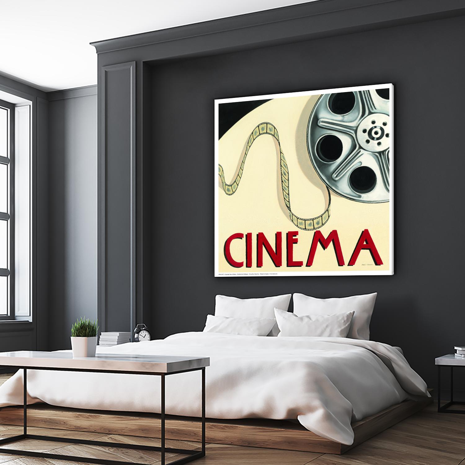 Cinema by Marco Fabiano on GIANT ART - white leisure