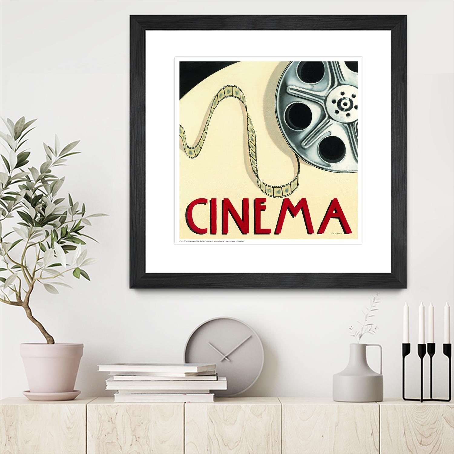 Cinema by Marco Fabiano on GIANT ART - white leisure